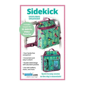 ByAnnie's Sidekick Saddlebag Organizer Pattern PBA300