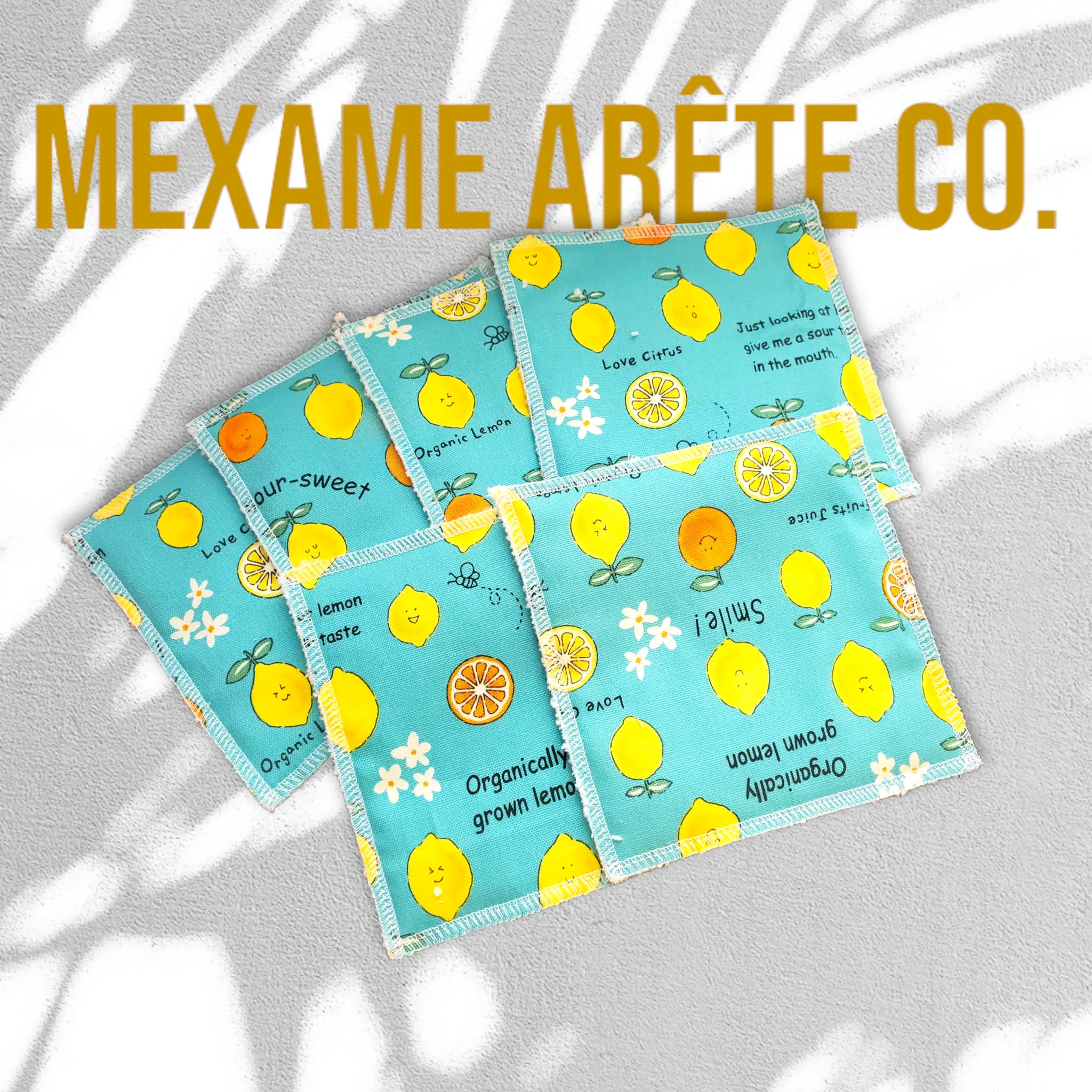 Reusable Wipes Happy Limes