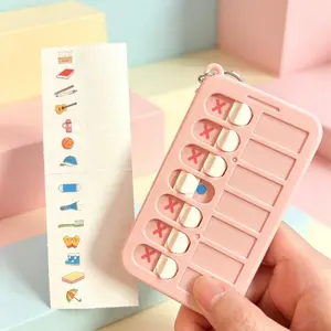 Kids Chore Chart Visual Schedule Planner Adhd Tool Self Discipline Study Organizer Planning Board Checklist Board Neuronal Divergent Habit Tracker