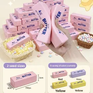 Giant Wax Squishy Toy – Butter Stick with Cream Scent | Super Soft Fidget for Stress Relief & Play, Great Gift for All Ages