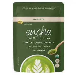 Encha Matcha Barista Grade Latte Organic Matcha Powder