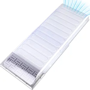 Air Vent Extender for Under Furniture with 5 Secured Neodymium  Floor Register Extends from 17" Up to 33", Floor Vent Deflectors for  Floor