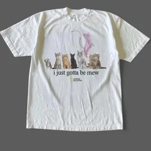 Gildan Men's and Women's T-shirt, National Geographic cat  i just gotta be mew  tee, Animal tee, Y2k Unisex Graphic Tees Gothic Grunge Emo Scene Amity Affliction Style Clothes Menswear Womenswear Streetwear