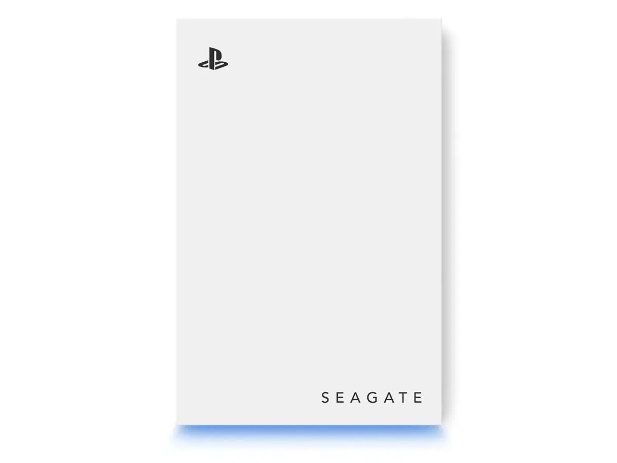 Seagate PS5 Ready 5400rpm Desktop External Hard Drive - 5TB Capacity, USB 3.0 Interface, USB Powered, White Data Storage Device, 5400 Rpm