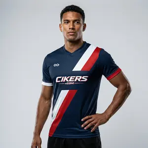 CIKERS Professional Soccer Jersey, Training & Match Uniform, Single Sample Top, Limit 1 Per Customer