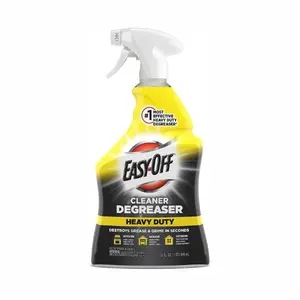 EASY-OFF Heavy Duty Lemon Degreaser Cleaner Spray - 32 Oz Household Kitchen Cleaner, Home Cleaning Products for All Surfaces, Easy-to-Use Effective Solution