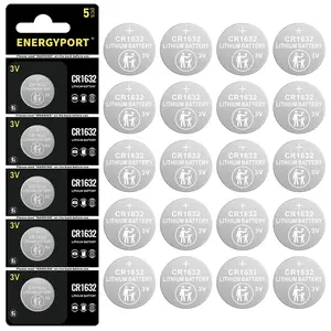 ENERGYPORT 20 Pack CR1632 Battery, Long-Lasting & High Capacity CR 1632 Lithium Batteries for Car Remote & Key Fob, 3V Coin & Button Cell