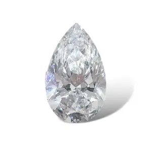 IGI Pear-cut 1.59ct E VVS2 EX EX N Lab-Grown Diamond Loose Stone with Hall-of-mirrors Effect and IGI Certificate for Custom Jewelry