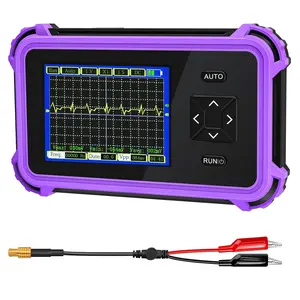 Oscilloscope, 2.8" TFT Oscilloscope, 1MHz Bandwidth, 8.33MSa/s Sampling Rate, Auto/Normal/Single Trigger Modes, for Home & Automotive Use