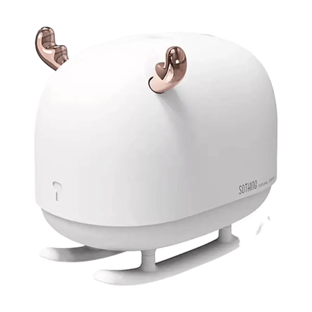 Sothing Deer Sled Humidifier, USB Mini Portable Aroma Diffuser, Quiet Large Mist Output, Night Light for Home & Office