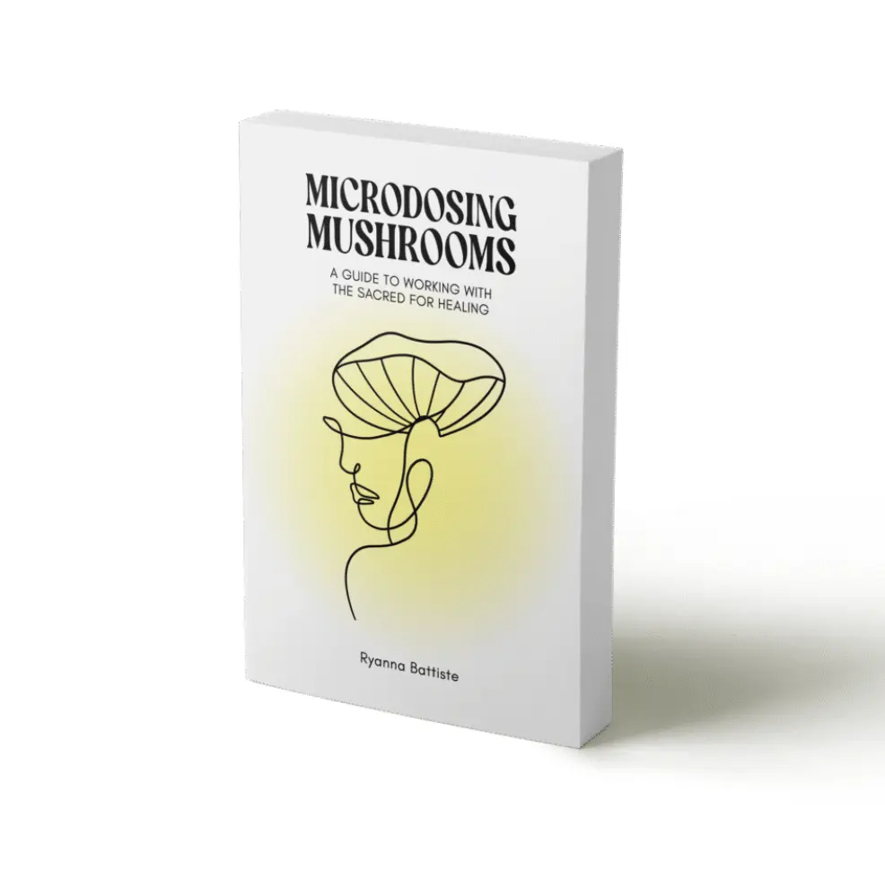 Microdosing: A Guide to Working with the Sacred for Healing Self Improvement Journal Shadow Work Journal Spiritual Journey Workbook