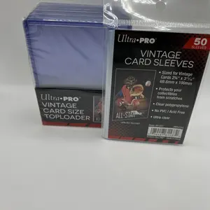 Ultra Pro Toploaders 35pt 1 Pack of 25 for VINTAGE SIZED Cards And Sleeves