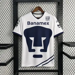 [HotToday] - Pumas UNAM 2011-12 Home Soccer Jersey - Full Print Logo QJDGU