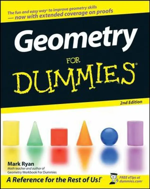 USED Book - Geometry for Dummies by Mark Ryan (Paperback) - english