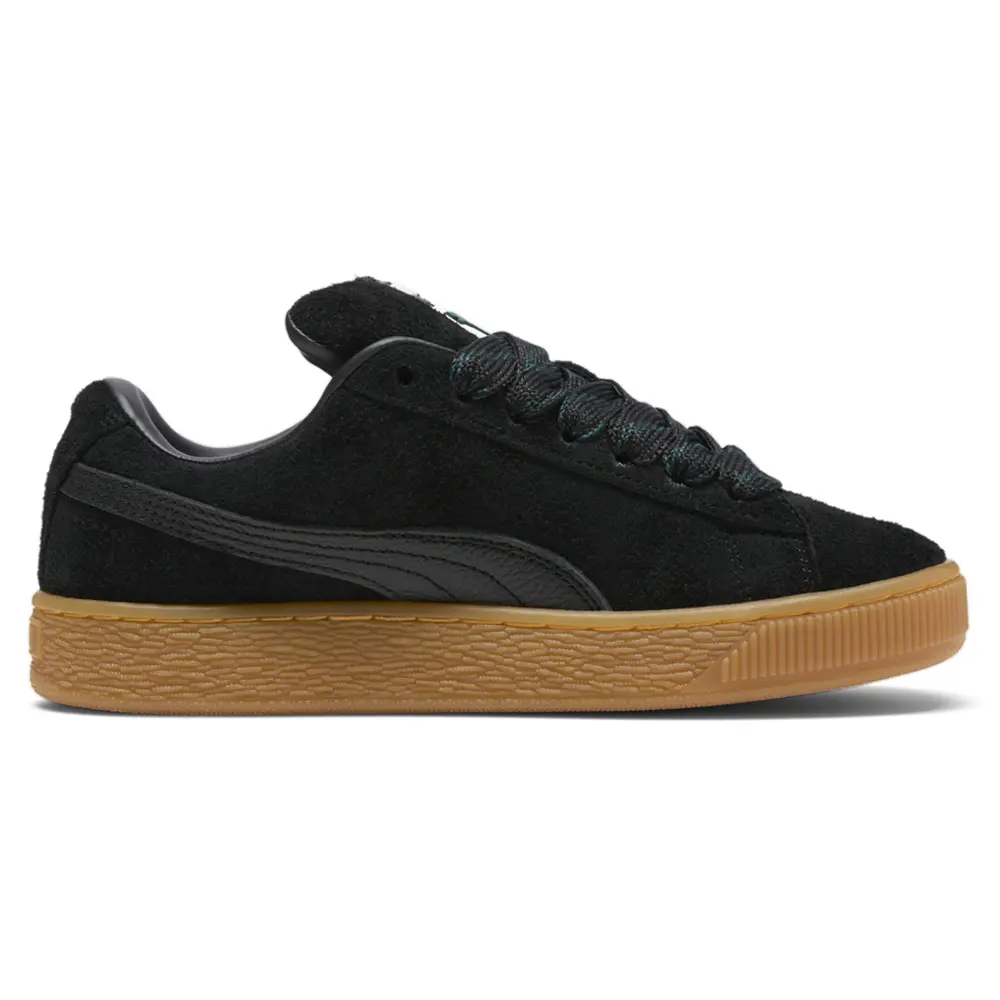 PUMA Womens Suede Xl Flecked Lace Up Sneakers Shoes Casual - Black PUMA Womens Suede Xl Flecked Lace Up Sneakers Shoes Casual - Black