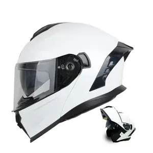 model 815 Motorcycle Flip-Up Helmet DOT Certified Full Face Modular for Men Women Street Bike Riding Safety Gear Bluetooth Ready Flip-Up - Motorbike