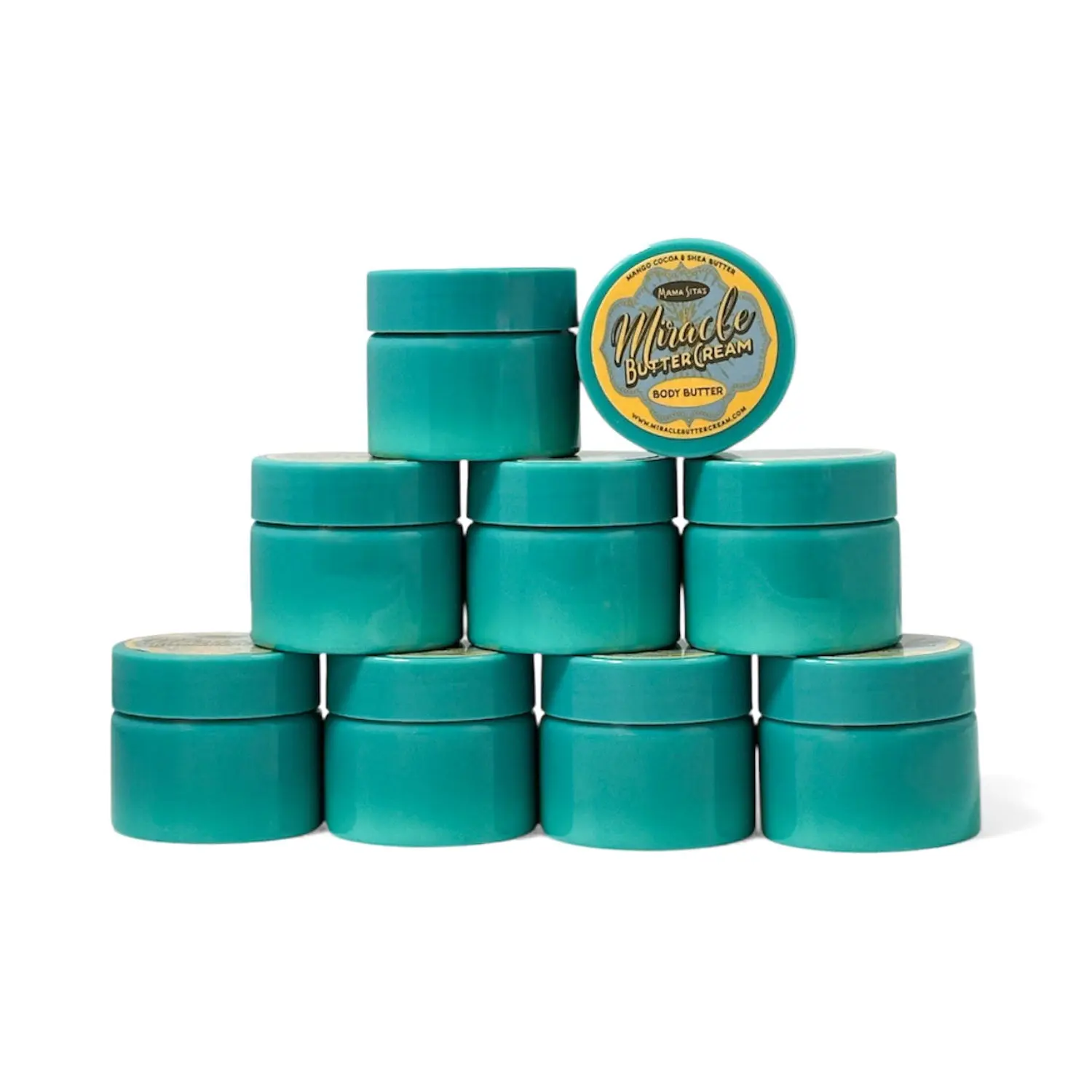 Miracle Butter Cream 9-Pack Variety Bundle - 9 x 1 oz. Travel & Gifting Body Butter Mini Jars with Fragrance, Vanilla, Coconut, Honey, Shea
