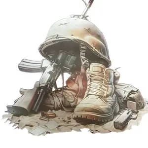 Gildan Ultra Cotton Men's 2XL Shirt with Military Print, Comfortable Fit, Available in Classic Maroon and Other Colors, Casual Wear Top - Wetsuit, Tractor, Menswear