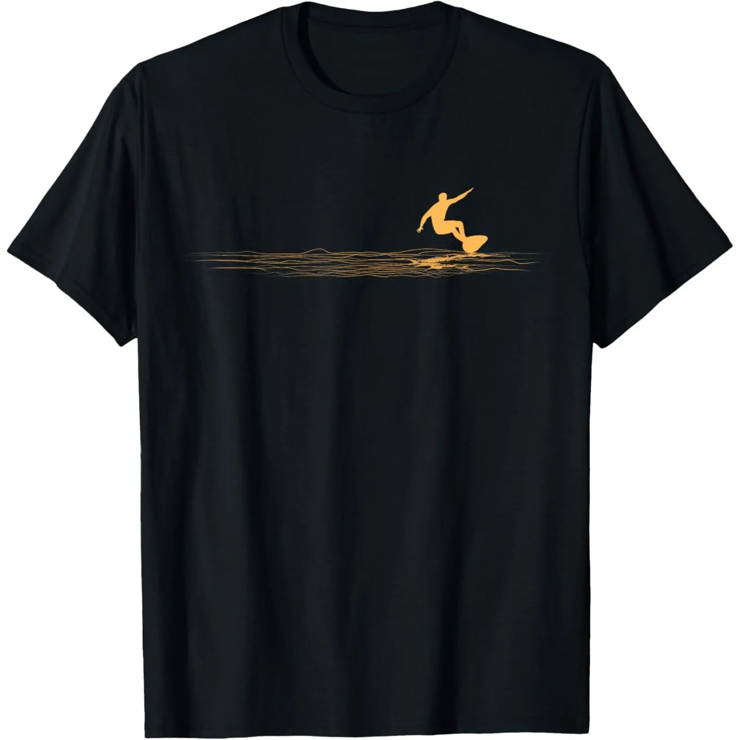 Men's Vintage Surfer Graphic 100% Natural Cotton T-Shirt - Soft, Breathable, Regular Fit, Short Sleeve Round Neck, Machine Washable, Casual Top for Daily & Sports Wear, Streetwear Menswear Fashion Apparel, Sporty Chic