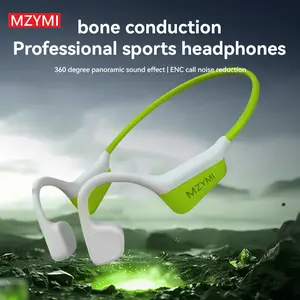 MZYMI i18pro Bone Conduction Headphones Wireless V6.0 Open-Fit Ear Clip with Microphone 12 Hours Battery Life IPX6 Water Resistant Sports Headset for Running Fitness Cycling #TikTokShopBlackFriday