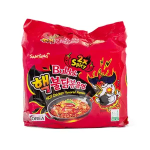 Samyang Buldak Ramen, Hot Chicken Flavor, 2x Spicy 5pk 24.70 oz