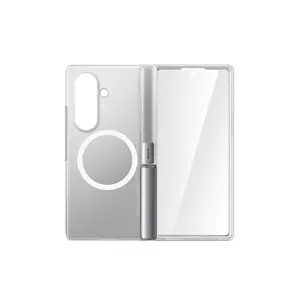 i-Blason Premium Magnetic Phone Case for Samsung Galaxy Z Fold 7 with 9H Tempered Glass Screen Protector & Kickstand Hinge Protection Compatible with MagSafe Wireless Charging