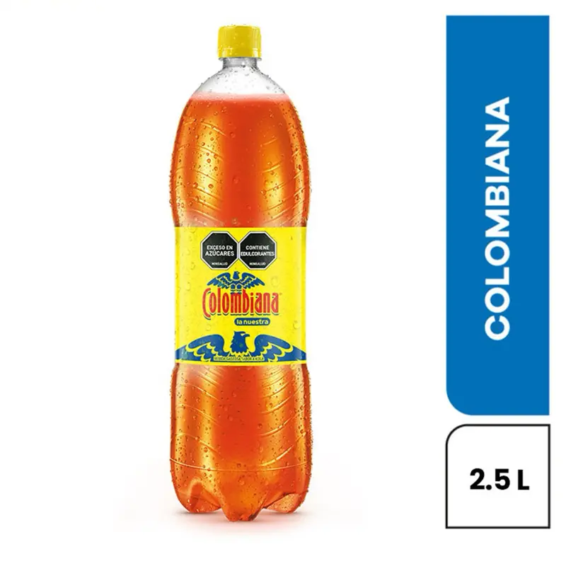 Postobon Colombiana 2.5L - Authentic Colombian Kola Flavored Soft Drink