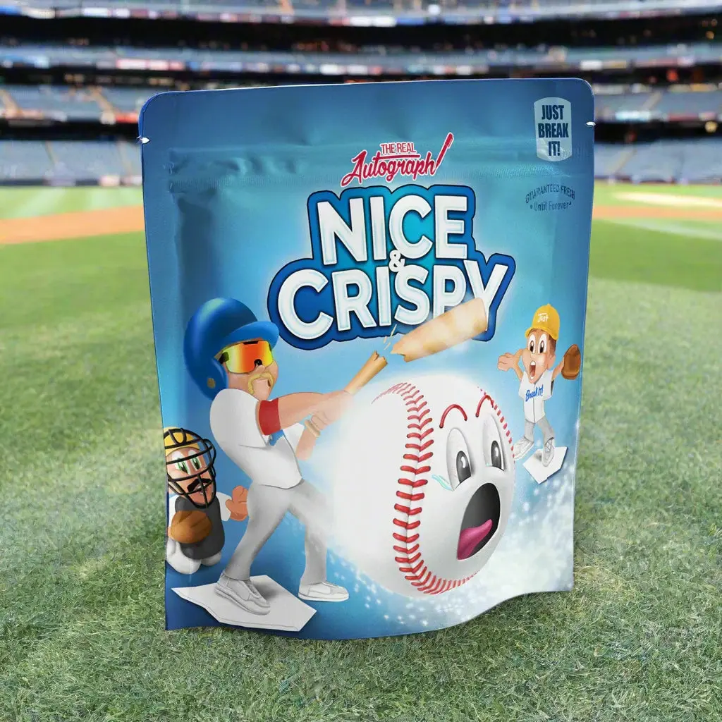 TRIOS - Topps Cards + Nice & Crispy Baseball Single Jersey