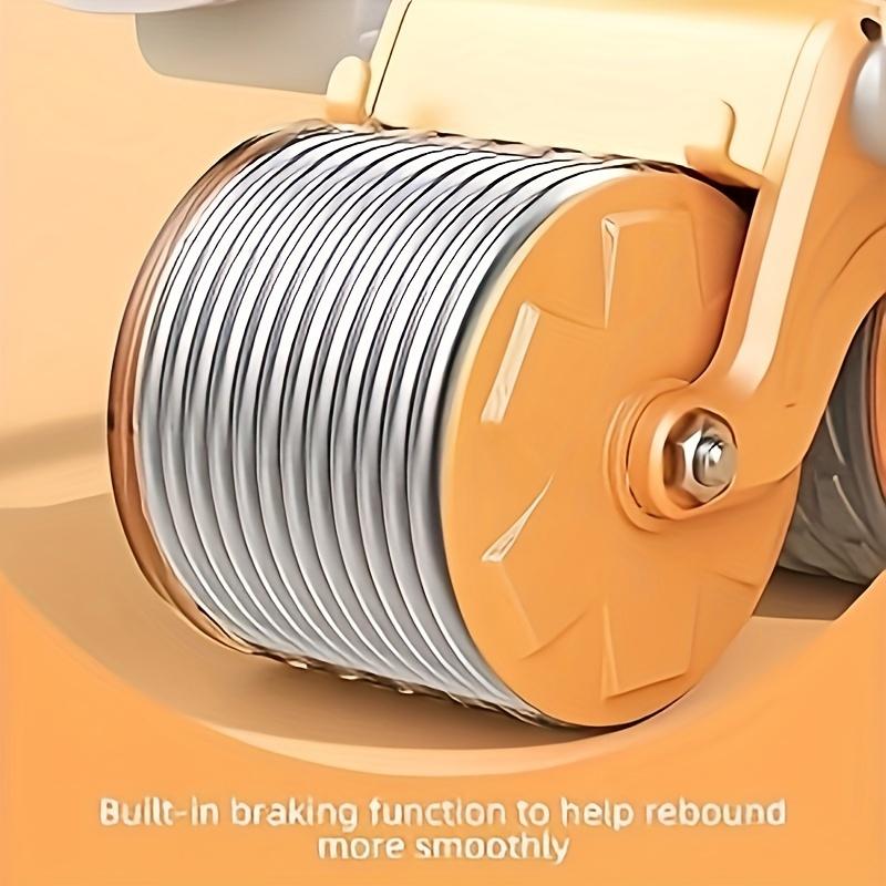 Abs Roller With Knee Pads & Timer