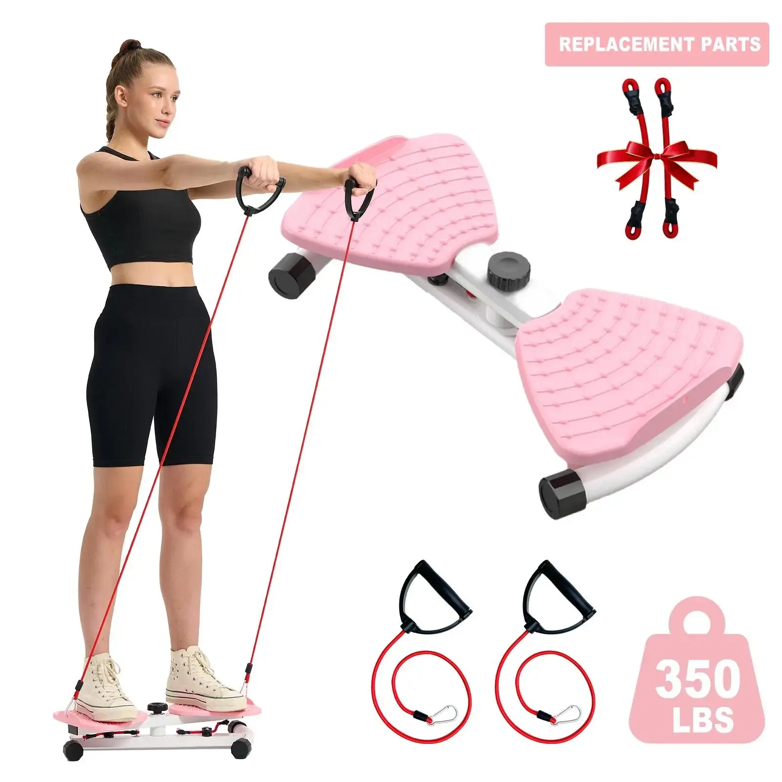 Waist Twister Machine Exercise, Twist Board for Exercise, Adjustable Waist Twister Board Waist, Ab Twister Board