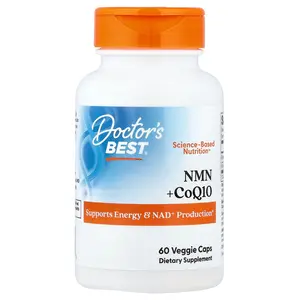 Doctor's Best NMN + CoQ10 , 60 Veggie Caps