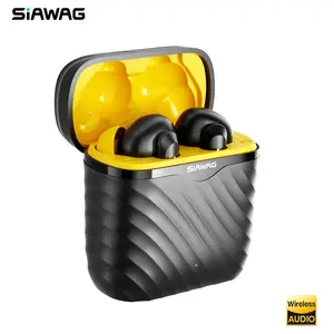 SIAWAG BTW92SE Wireless Earbuds for Gaming & Workout – 50H Battery, BT 5.4 Fast Pairing, Dual Device Connect, IPX5 Waterproof, Noise Cancelling, Comfortable Fit