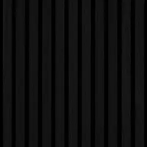 Noir Oak Acoustic Slat Panel Sample 120"