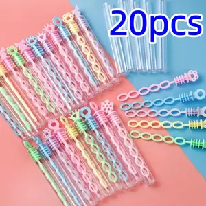 Random Color Mini Bubble Stick, Colorful Bubble Stick, Party Favors for Birthday Wedding Baby Shower Graduation, Bubble Spinner Wand, Bubble Wands
