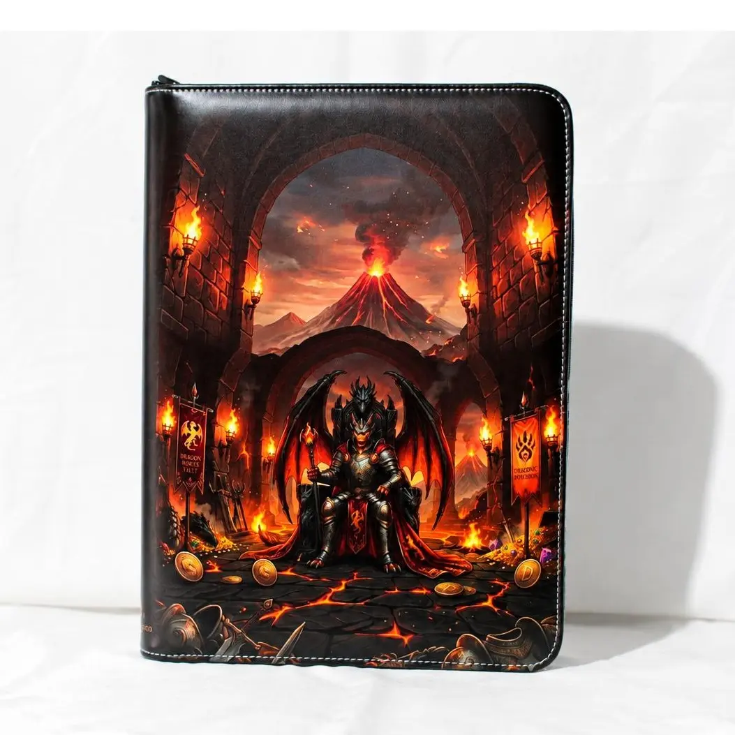 360 Card Trading Card Binder | Premium 9 Pocket Zip Album for Pokémon, MTG & TCG