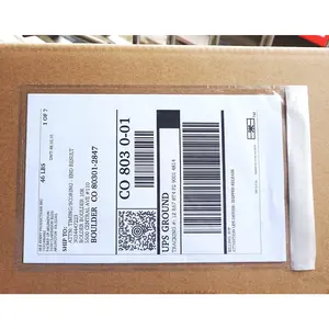 Premium 6''x10'' Packing List Envelope, Tailored Size for Letter-size Paper Folded in Half, Adhesive Shipping Label Pouch/Sleeve (100 pack)