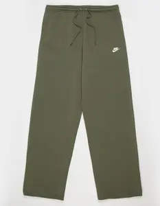 NIKE Club Open Hem Mens Fleece Pants