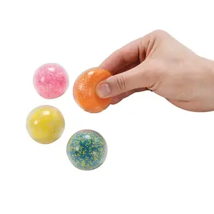 Mini Colorful Sticky Air Squeeze Balls - 24 Pc.