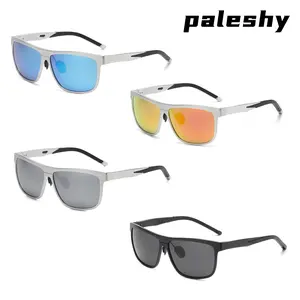 Paleshy Polarized Sunglasses UV Protection for Driving Sports Al Mg Frame Unisex Cool Durable Stylish Shades