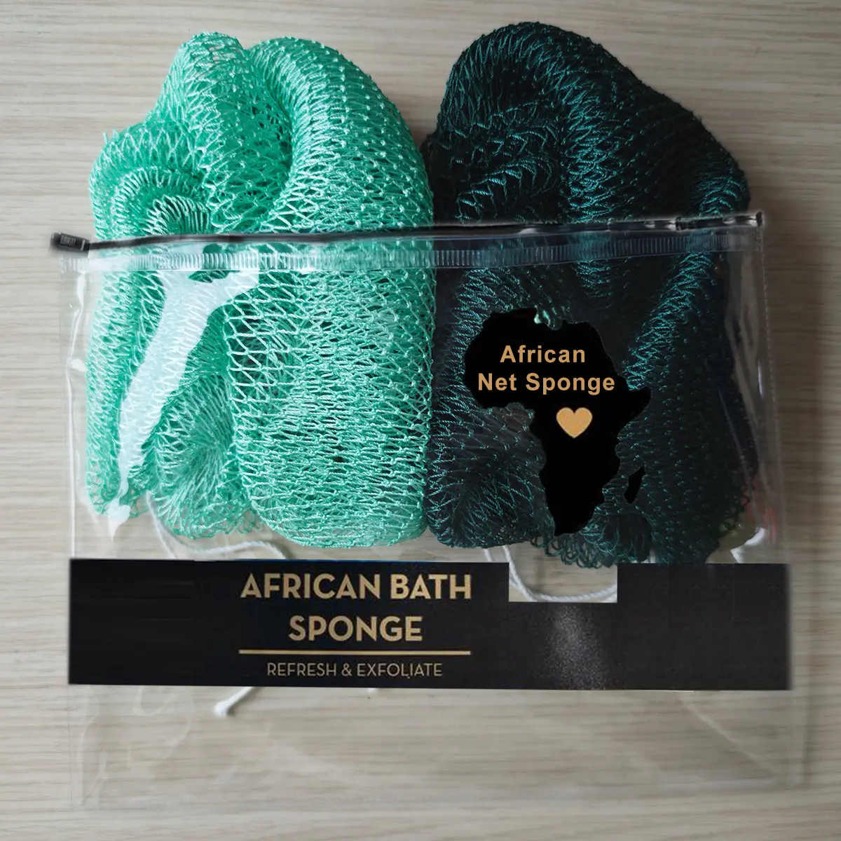 Authentic African Exfoliating Net Bath Sponge