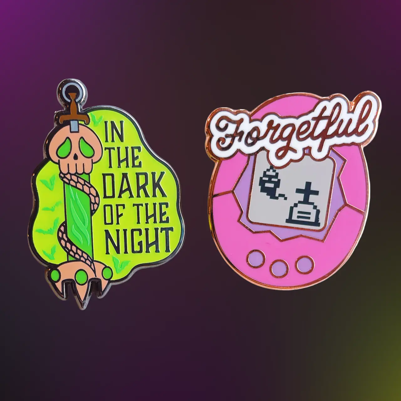 90's Themed Nostalgic Enamel Pin 90's Themed Nostalgic Enamel Pin