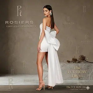 The Viral Ivy Bow Mini Dress