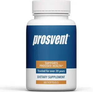 Prosvent Advanced Men's Prostate Support Natural Supplement with Saw Palmetto, Vitamin D, and Zinc to Ease Urinary Frequency & Urgency (60 Count)