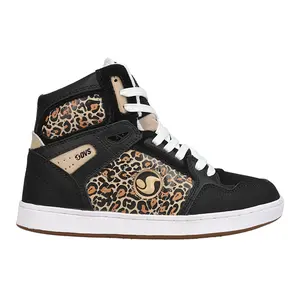 DVS Womens Honcho High Skate Sneakers Shoes Casual - Black