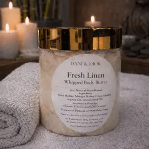 4oz Fresh Linen Whipped Body Butter