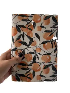 Oranges Fabric Book Cover