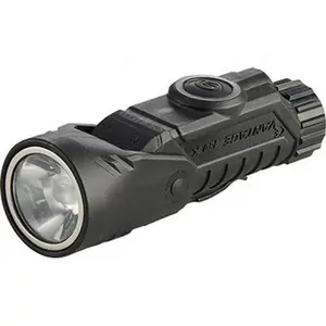 Streamlight Tactical LED Lights Flashlight - Adult Nylon Body Model 88913, 250 Lumens, 900 Min Long-Lasting Runtime, White & Blue LEDs, Black Body, 1 Li-Ion Battery Included