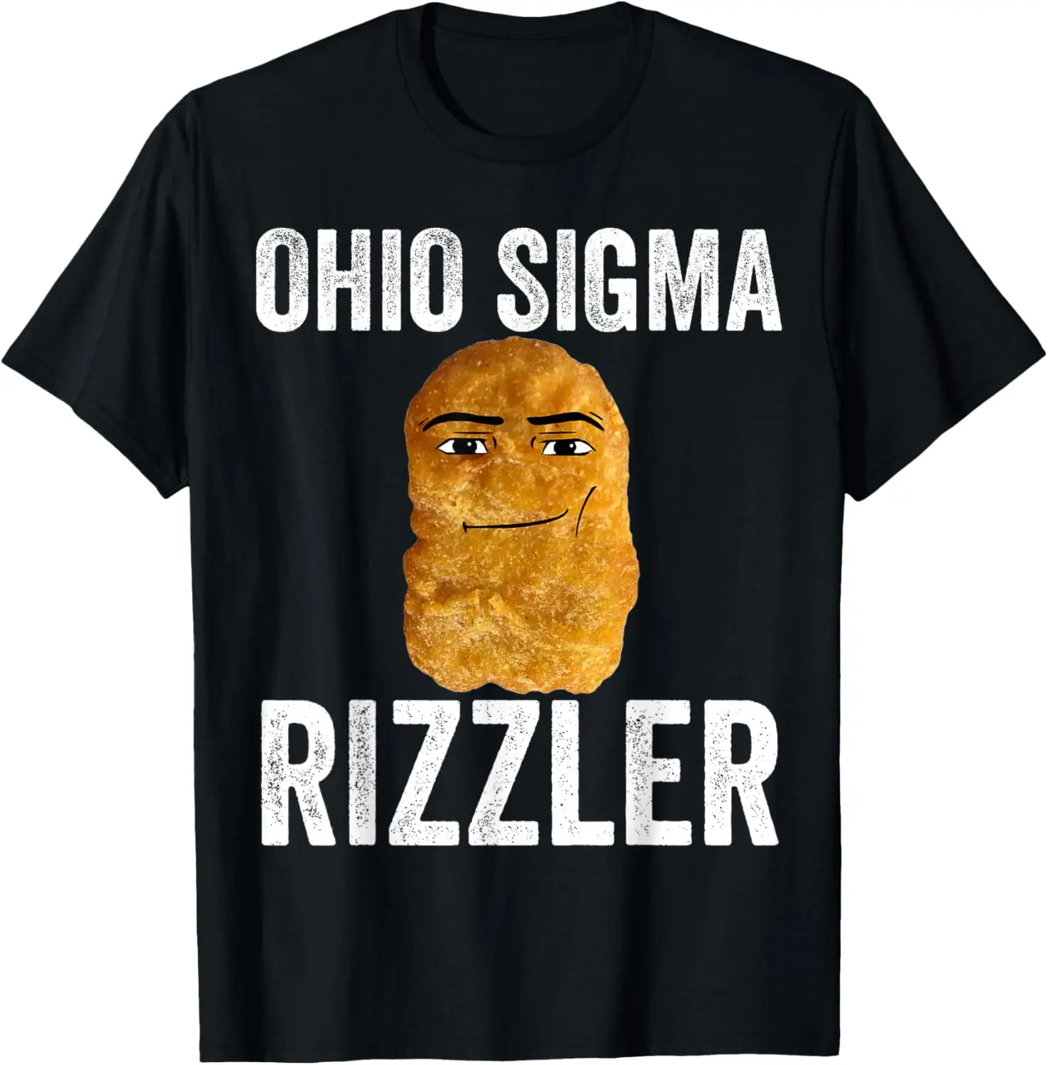 Ohio Sigma Rizzler T-Shirt Pure Cotton Graphic Tees Menswear Top: Gifts for Men & Women
