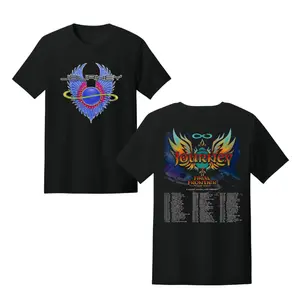 Journey Final Frontier Tour 2026 Graphic T-Shirt USA – Double Sided Classic Rock Tee for Men Women Fans