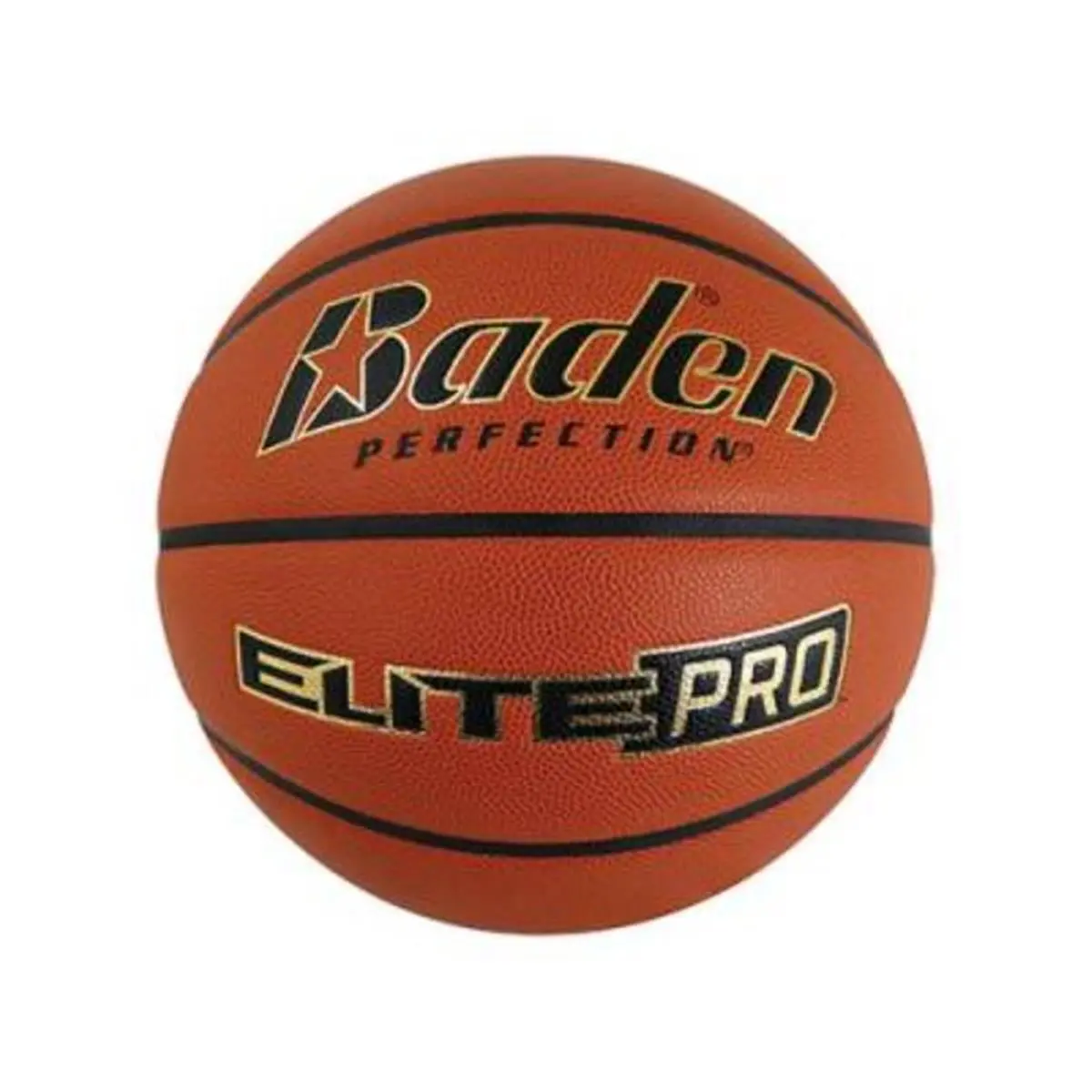 Baden Elite Pro Microfiber Basketball, 29.5" Indoor Ball with Cushion Control Technology for Optimal Tack and Softness Balance